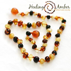 amber teething necklaces