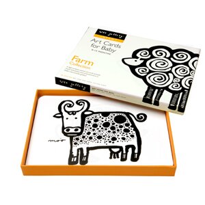 wee gallery art cards farm