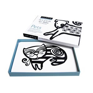 wee gallery art cards pets